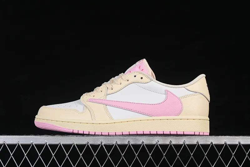All categories Air Jordan Jordan series basketball shoes Air Jordan 1 Low pure original version Travis Scott x Air Jordan 1 Low OG AJ1 Joe 1 undercut low IQ7604-100